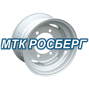 Диск 6.75х17.5 AKOJANT DIA 161 PCD 6x205 ET 0 Silver